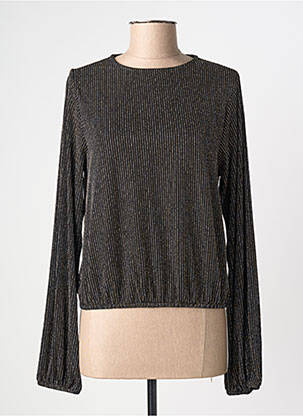 Top imprimeu fantezie mâneci lungi negru TIFFOSI femme