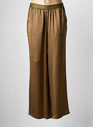 Pantalon larg verde SUMMUM femeie