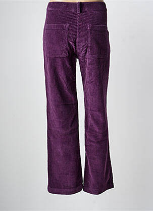 Pantalon drept elasticitate mărime normală violet DROLATIC femeie