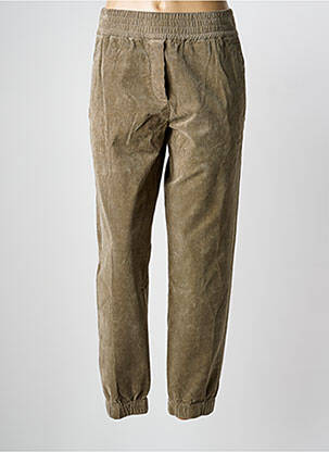 Pantalon chino buzunare talie înaltă verde SKILLS & GENES femeie