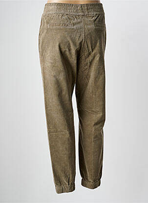 Pantalon chino buzunare talie înaltă verde SKILLS & GENES femeie