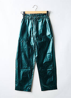Pantalon 7/8 talie înaltă talie înaltă verde HOD femeie