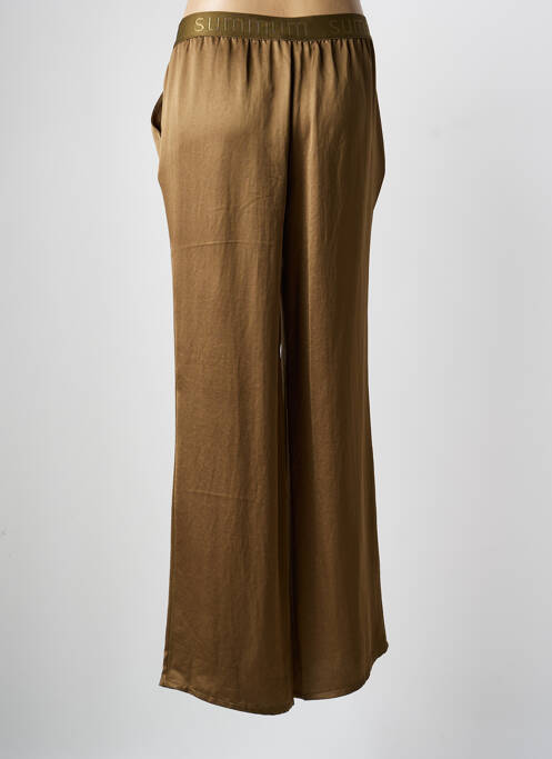 Pantalon larg verde SUMMUM femeie