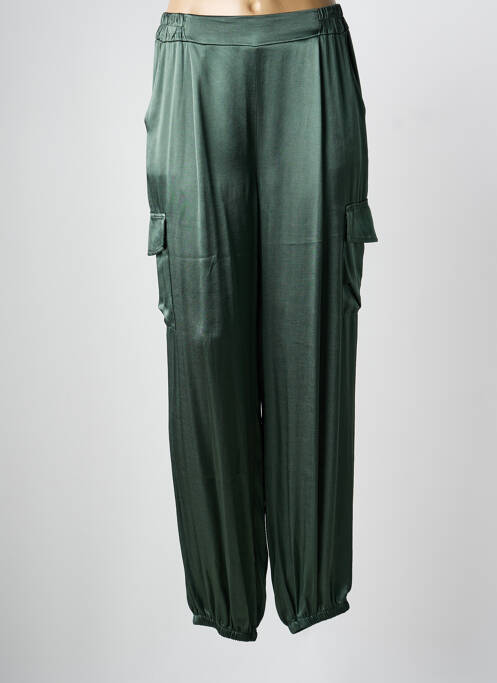 Pantalon cargo verde LAUREN VIDAL femeie