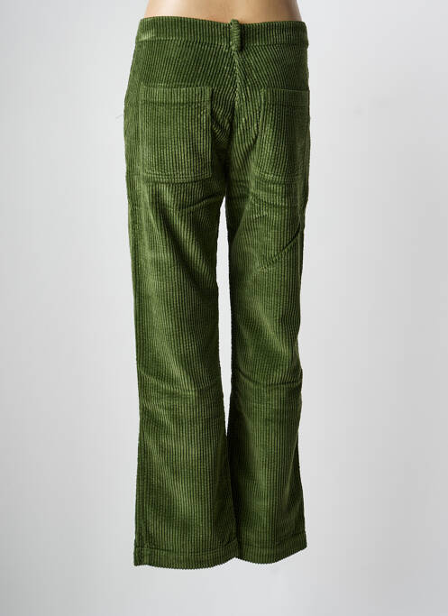Pantalon drept verde DROLATIC femeie
