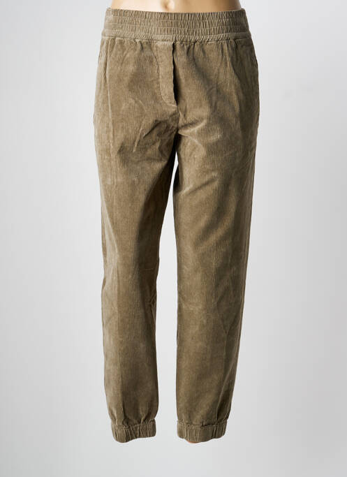 Pantalon chino verde SKILLS & GENES femeie