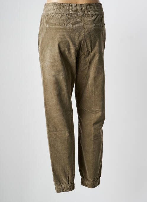 Pantalon chino verde SKILLS & GENES femeie