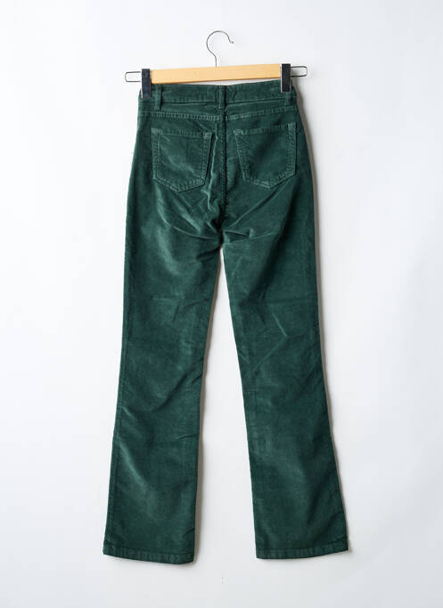 Pantalon evazat verde LAUREN VIDAL femeie