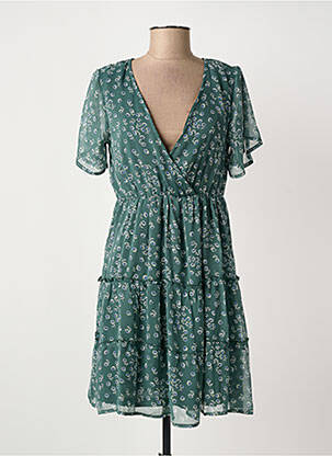 Rochie scurtă mâneci scurte mâneci scurte verde TIFFOSI femeie