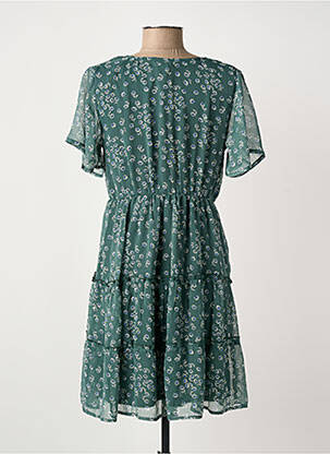 Rochie scurtă mâneci scurte mâneci scurte verde TIFFOSI femeie