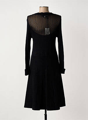 Rochie midi mâneci lungi mâneci lungi negru MORGAN femeie
