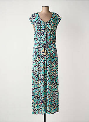 Rochie lungă albastru LOLA ESPELETA femeie