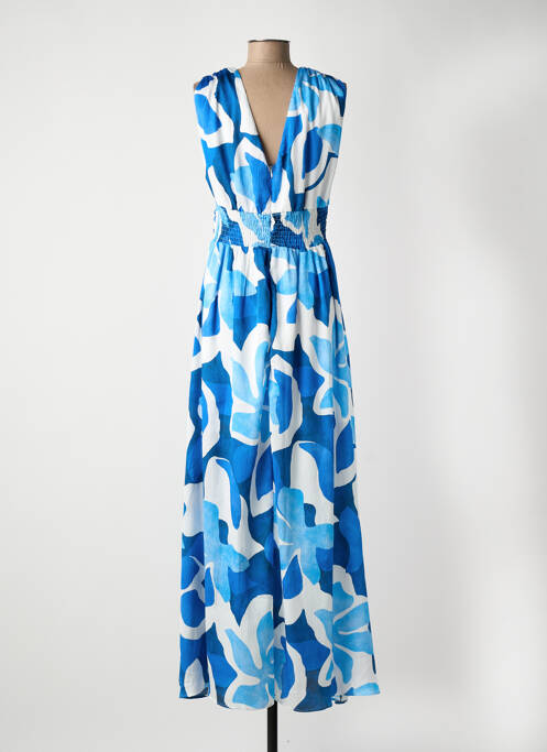 Rochie lungă albastru MORGAN femeie