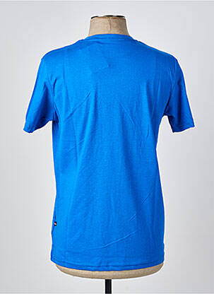 Tricou elasticitate mâneci scurte albastru deschis U.S. POLO ASSN bărbat