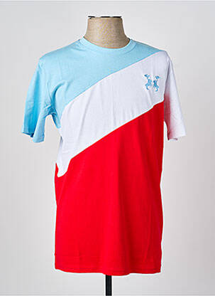 Tricou broderie mâneci scurte roșu U.S ATHLETIC homme