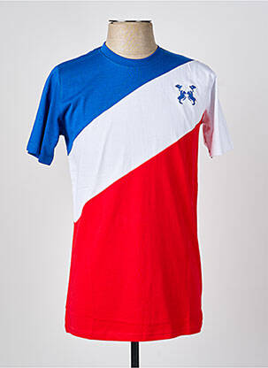 Tricou broderie mâneci scurte roșu U.S ATHLETIC bărbat