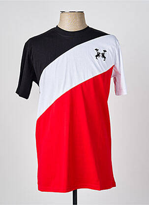 Tricou broderie mâneci scurte albastru U.S ATHLETIC homme