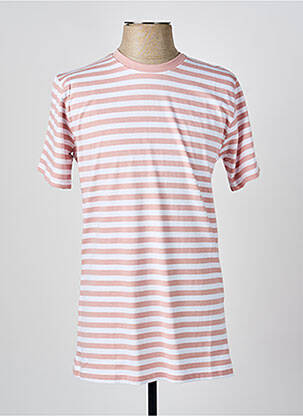 Tricou elasticitate mâneci scurte roz U.S ATHLETIC homme