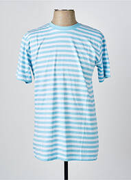 Tricou elasticitate mâneci scurte albastru deschis U.S ATHLETIC homme