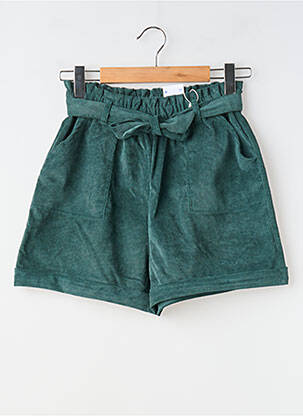 Șort elasticitate talie elastică verde MAYORAL fată