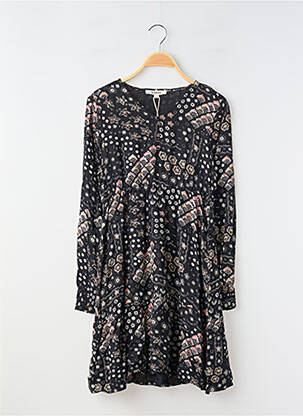 Rochie scurtă mâneci lungi mâneci lungi negru GARCIA fată