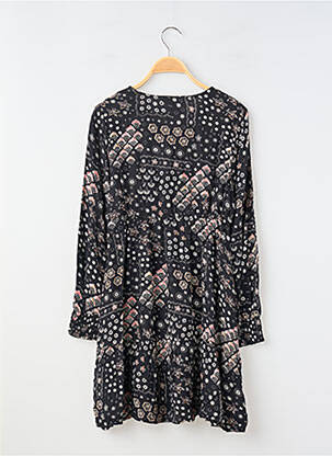 Rochie scurtă mâneci lungi mâneci lungi negru GARCIA fată