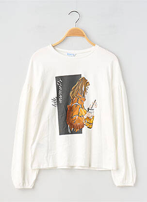 Tricou alb MAYORAL fată