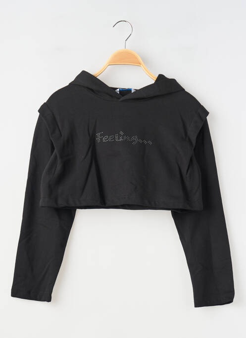 Hanorac cu glugă negru MAYORAL fată