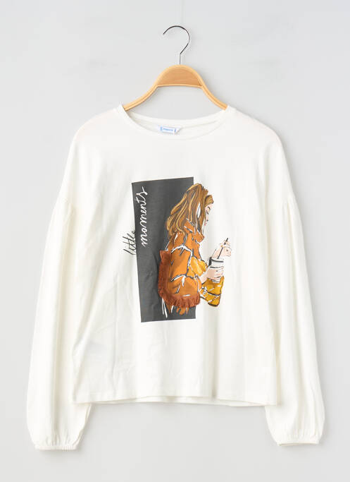 Tricou alb MAYORAL fată