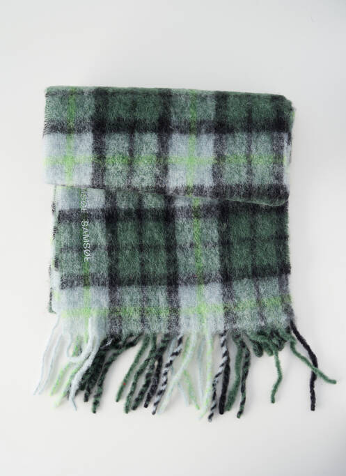 Eșarfă verde SAMSOE & SAMSOE femeie
