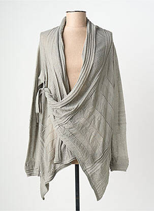 Cardigan petrecut gri JAYKO femeie