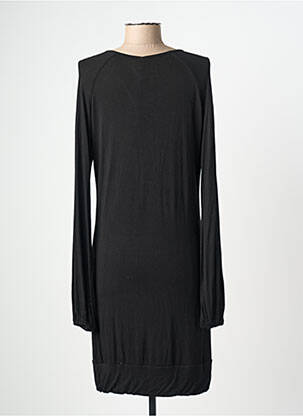 Rochie midi mâneci lungi mâneci lungi negru RIVIERES DE LUNE femeie