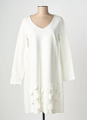 Rochie midi alb ORTO BOTANICO femeie