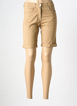 Bermudă bej EAST DRIVE femeie