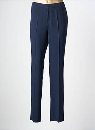 Pantalon slim buzunare albastru DIVUIT femeie