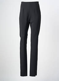 Pantalon slim subțire negru MARCEL MARONGIU femeie