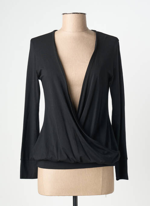 Cardigan petrecut negru RIVIERES DE LUNE femeie