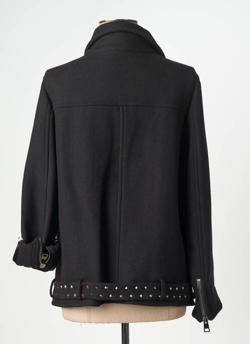 Palton scurt negru BAZAR DELUXE femeie