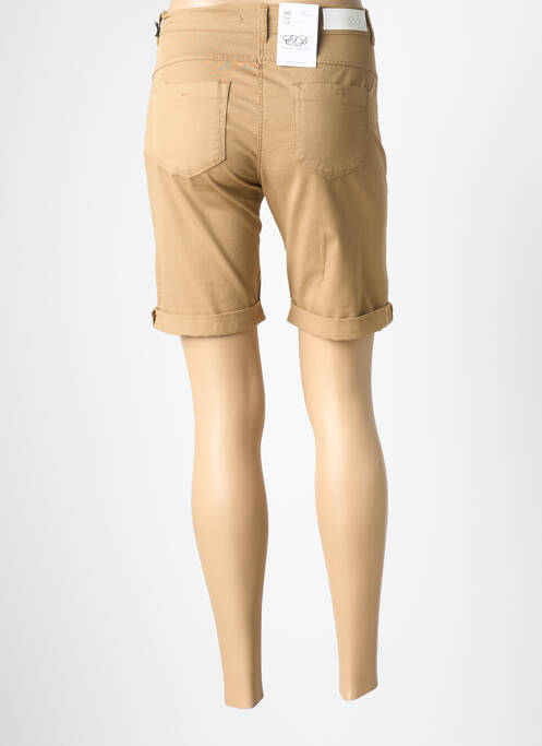 Bermudă bej EAST DRIVE femeie