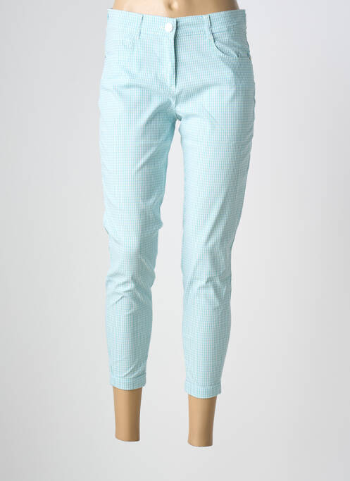 Pantalon slim albastru EAST DRIVE femeie