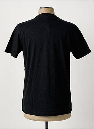 Tricou guler tunisian mâneci scurte negru PIERRE CARDIN bărbat