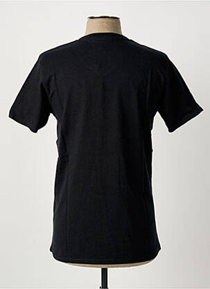 Tricou broderie mâneci scurte negru PIERRE CARDIN bărbat