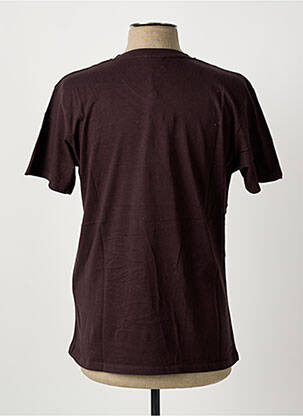 Tricou broderie mâneci scurte maro PIERRE CARDIN bărbat