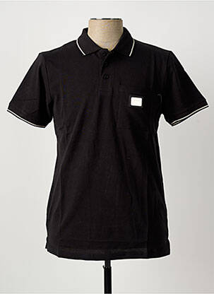 Tricou broderie mâneci scurte negru U.S ATHLETIC bărbat