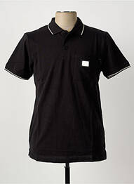 Tricou broderie mâneci scurte negru U.S ATHLETIC homme