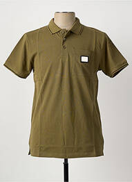 Tricou broderie mâneci scurte verde U.S ATHLETIC homme