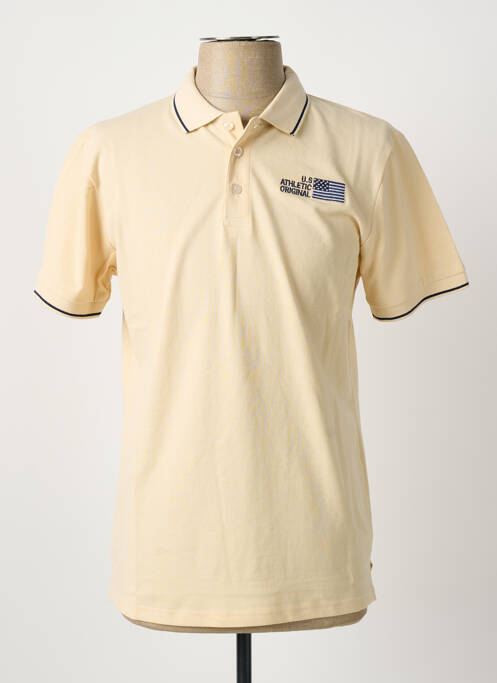 Polo bej U.S ATHLETIC bărbat