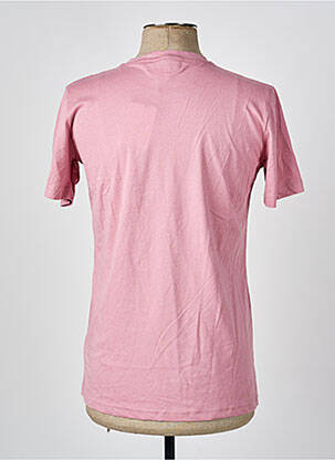 Tricou broderie mâneci scurte roz U.S. POLO ASSN bărbat