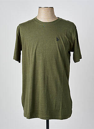 Tricou verde U.S. POLO ASSN bărbat