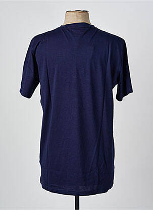Tricou broderie mâneci scurte albastru U.S. POLO ASSN bărbat